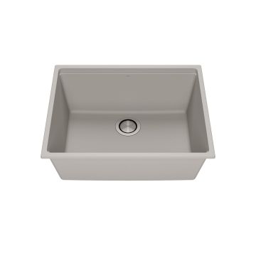 Évier de cuisine Bacia 25 po Sous-plan Granistone Gris galet