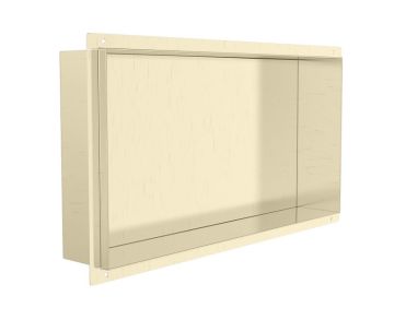 12 po x 24 po niche de douche prête à carreler Niches de douche KSN-TR1224 laiton brossé
