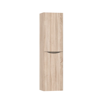 Armoire murale Fiori 16x59" Chêne blanc