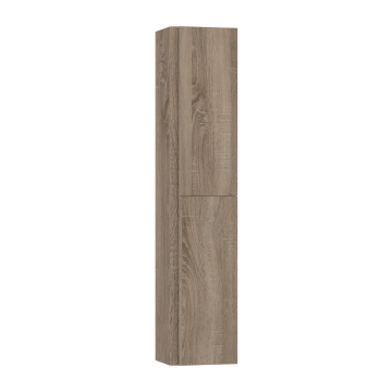 Armoire murale Porto 14x67" Chêne brossé