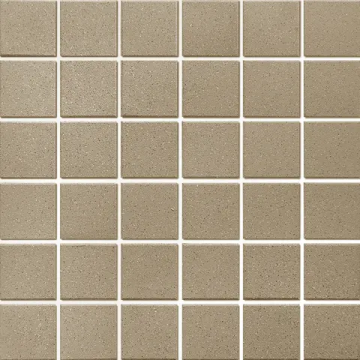 Mosaïque Plain / Techno Ocher Granite mat 12 po x 12 po