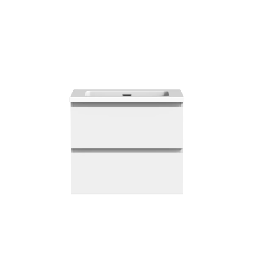 Meuble-lavabo Sidney 24" Blanc mat et choix de façades