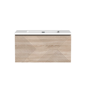 Meuble-lavabo Omaha 36" Chêne blanc