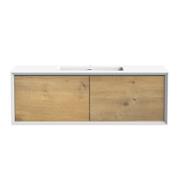 Meuble-lavabo Roma 48" Blanc mat