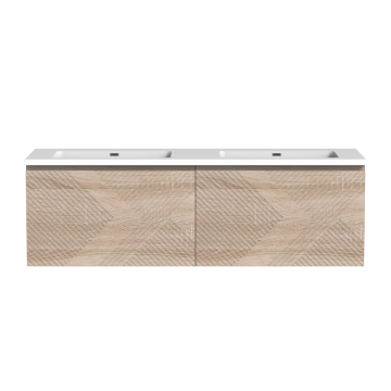 Meuble-lavabo Omaha 60" Chêne blanc