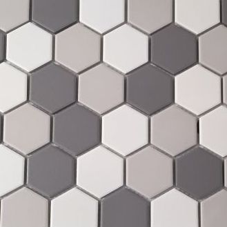 Carreau de porcelaine Honeycomb Mix mat 11 po x 13 po
