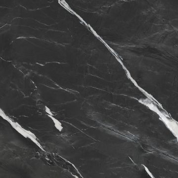 Carreau de porcelaine Montblack noir mat 24 po x 24 po