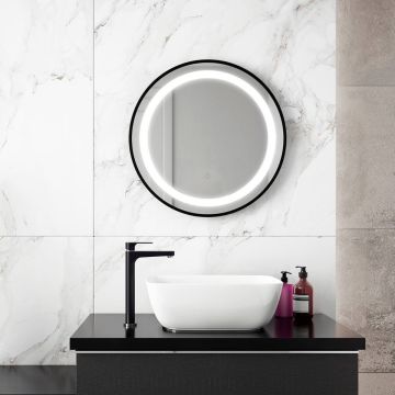 Miroir à éclairage Del pour salle de bain Effect 24 po