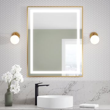 Miroir à éclairage Del pour salle de bains Effect 30 po