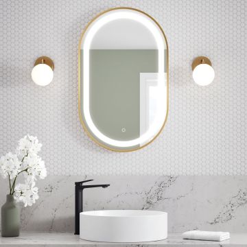 Miroir à éclairage Del pour salle de bains Effect 20 po