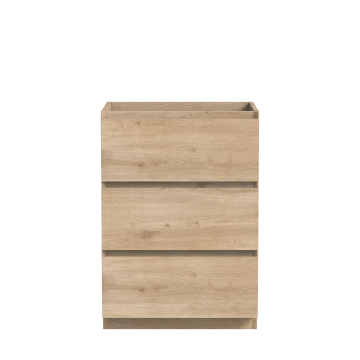 Meuble vanité Berlin 24" Chêne contemporain
