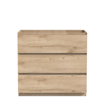 Meuble vanité Berlin 36" Chêne contemporain