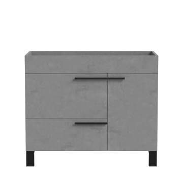 Meuble vanité Lima 40" Gris cendre