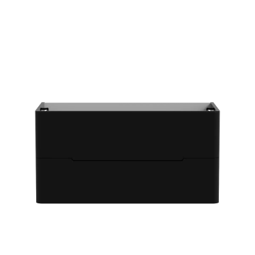 Meuble vanité Lake 40" Noir laqué