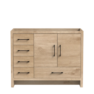 Meuble vanité Baja 42" Chêne contemporain