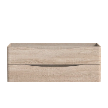 Meuble vanité simple Fiori 48" Chêne blanc