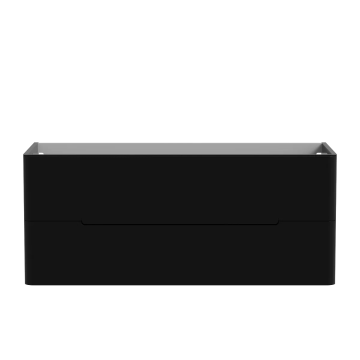 Meuble vanité Lake 48" Noir laqué