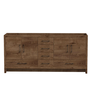 Meuble vanité double Baja 71" Rosewood