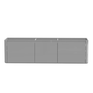 Meuble vanité Luna Classic 71" Gris laqué