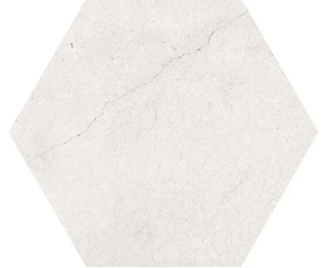 Carreau de porcelaine Murray Blanc satiné 8 po x 9.6 po