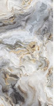 Carreau de porcelaine Nautilus Or poli 24 po x 48 po