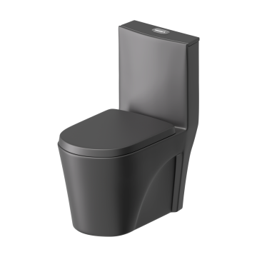 Toilette monopièce O JAZZ-BK noir mat