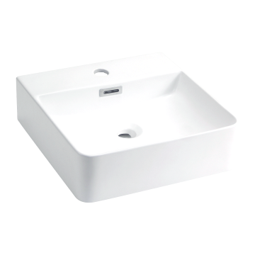 Vasque O B16 blanc en porcelaine vitrifiée