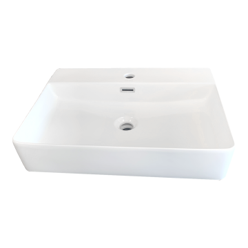 Vasque O B20 blanc en porcelaine vitrifiée