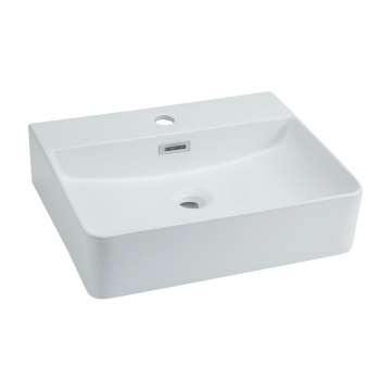 Vasque O B20 blanc mat en porcelaine vitrifiée