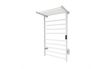 Chauffe-serviettes Symphony IV en acier inoxydable blanc mat