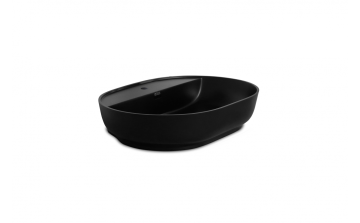 Lavabo vasque Cleya ll 23 po noir mat