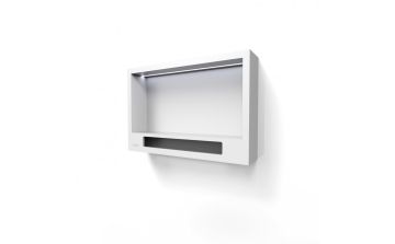 Niche de douche Odyssey l 23 po blanc mat