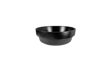 Lavabo semi-encastré Sedna ll 15 3/4 po noir mat