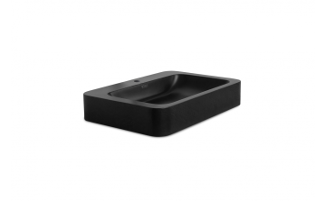 Lavabo vasque Majestic ll 24 po noir mat