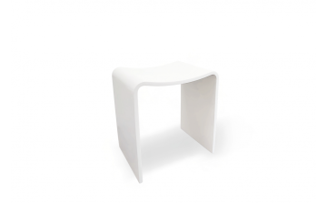 Banc de douche Europa l blanc mat