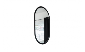 Miroir LED Bengale ll noir mat