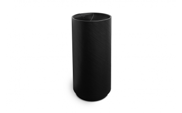 Lavabo piédestal Livenza ll noir mat