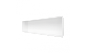 Niche de douche Arta III en acrylique blanc mat