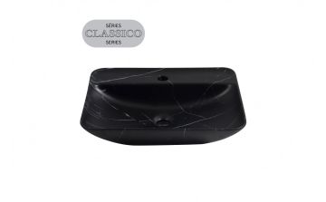Lavabo vasque Arago Vena 20 po noir mat