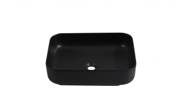 Lavabo vasque Boreal ll 20 po noir mat