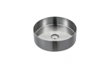 Lavabo vasque 14 3/ Kama l 16 po en acier inoxydable
