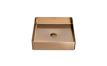 Lavabo vasque Tana lll 15 3/4 po en acier inoxydable