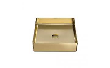 Lavabo vasque Tana ll 15 3/4 po en acier inoxydable