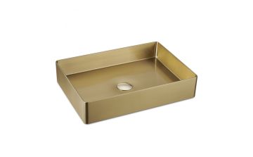 Lavabo vasque Aldan ll 19 5/8 po en acier inoxydable