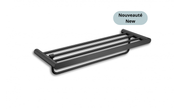 Tablette porte-serviettes murale 23 po Nano Nova en acier inoxydable
