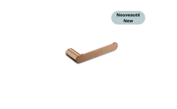 Porte-papier de toilette mural Nano Nova en acier inoxydable