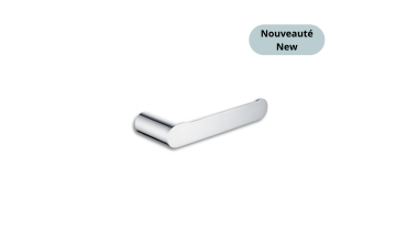 Porte-papier de toilette mural Nova en acier inoxydable chrome