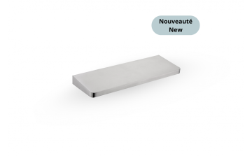 Tablette murale Nano Muse en acier inoxydable