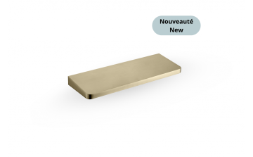 Tablette murale Muse en acier inoxydable