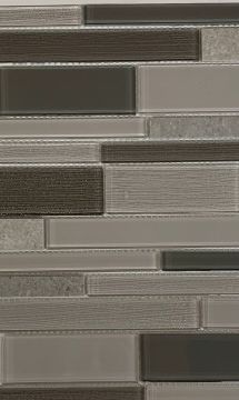 Mosaïque Rainfall Taupe 11.5 po x 11.5 po